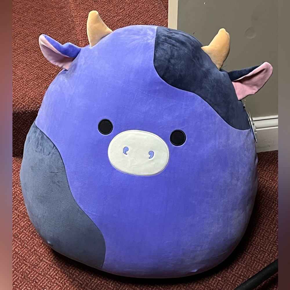 Ingred Ingrid the Cow 24" purple squishmallow looks like Alexie NWT